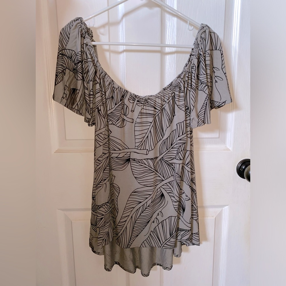 Simply Sisters by Lola Miller - Hi-Low Off Shoulder Top